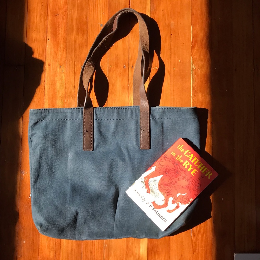 Navy Everlane Tote